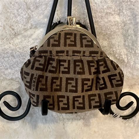 fendi coin purse on sale|Fendi coin pouch.